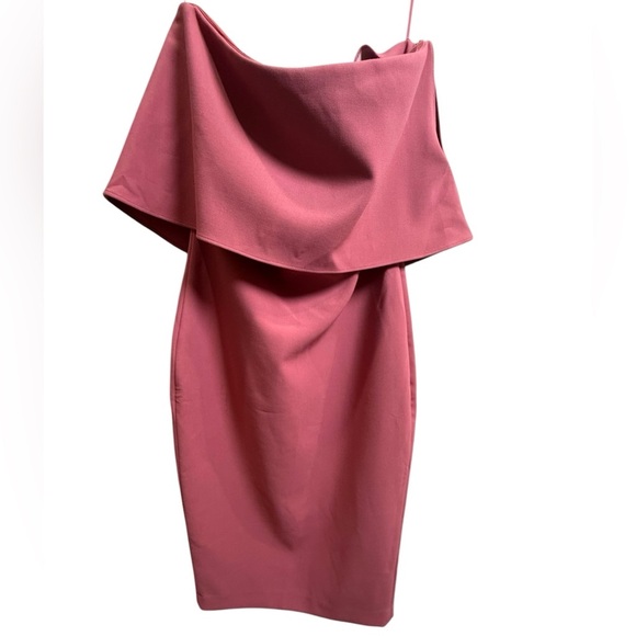 Likely “Driggs” Strapless Ruffle Midi Dress – NWT, Size 0, Rose Mauve Pink - Picture 3 of 6